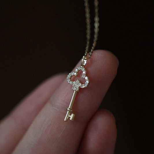 Best Hypoallergenic Jewelry Key Necklace for Sensitive Skin