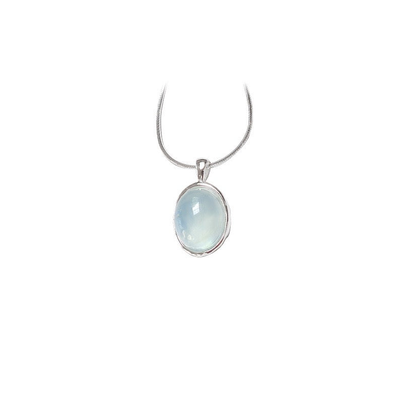Best Hypoallergenic Jewelry Aquamarine Necklace for Sensitive Skin