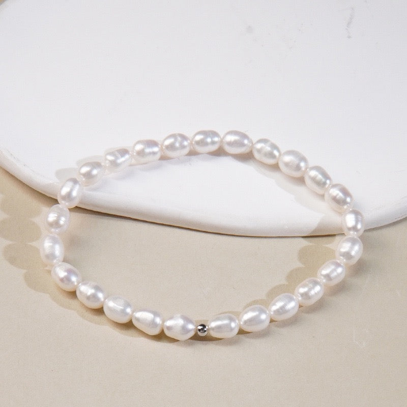 4 colors Brushed Pearl Bracelet
