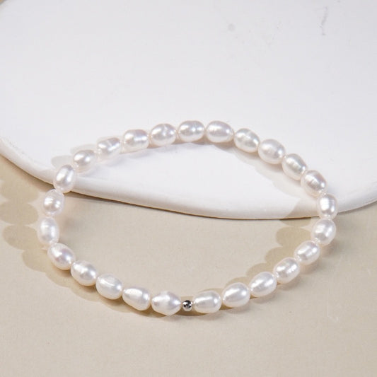 4 colors Brushed Pearl Bracelet