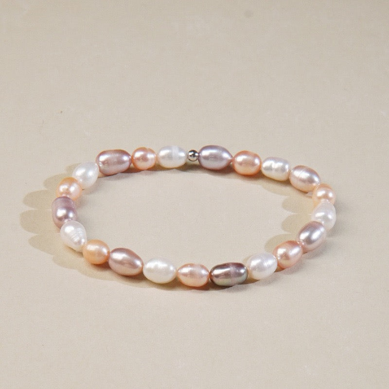 4 colors Brushed Pearl Bracelet