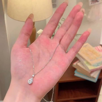 Best Hypoallergenic Jewelry Water Droplet Necklace for Sensitive Skin