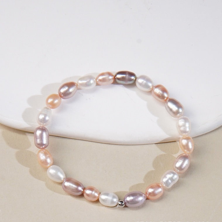 4 colors Brushed Pearl Bracelet
