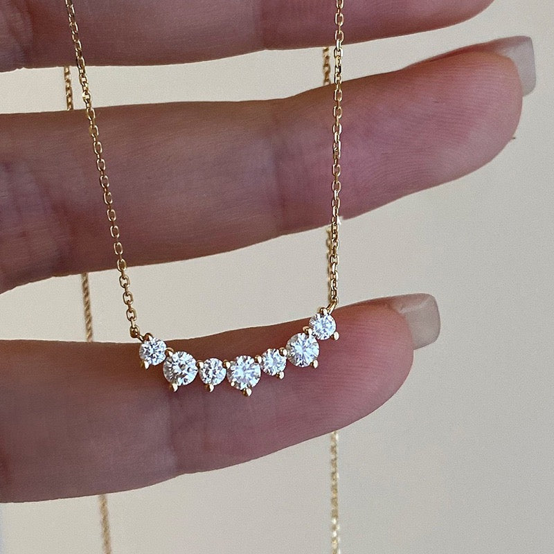 Best Hypoallergenic Jewelry Zircon Necklace for Sensitive Skin