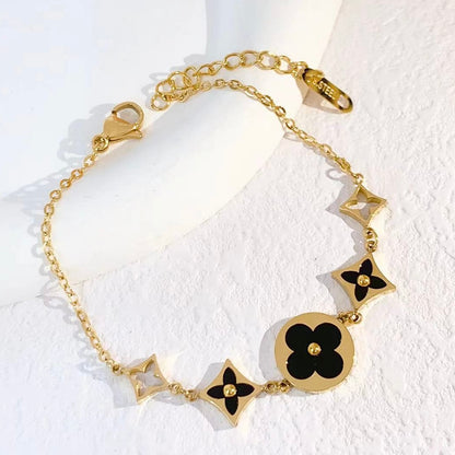 4 Colors Stainless Steel Star Bracelet