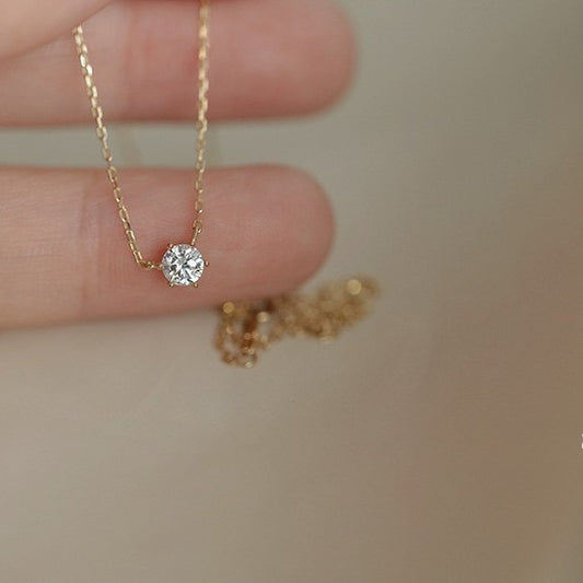 Best Hypoallergenic Jewelry Zircon Necklace for Sensitive Skin