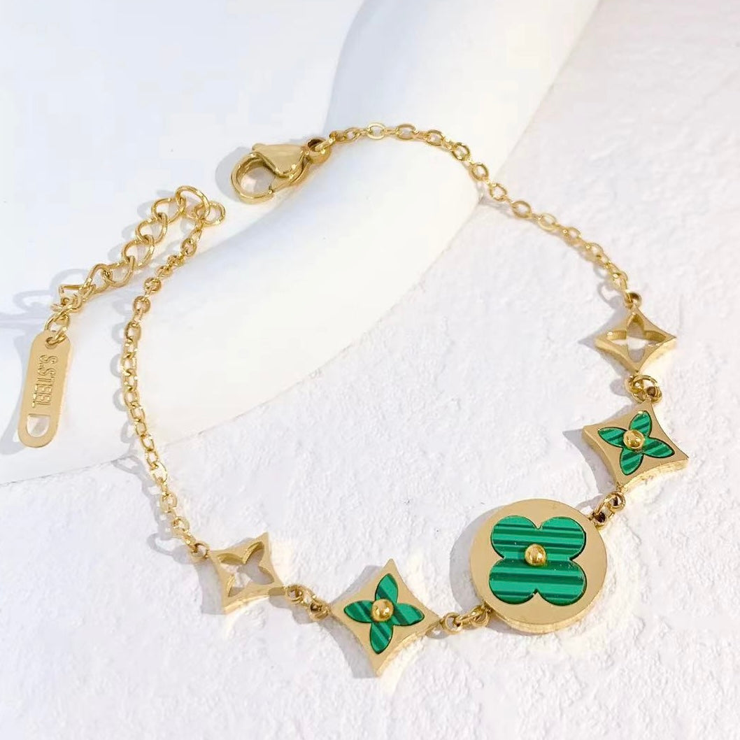 4 Colors Stainless Steel Star Bracelet