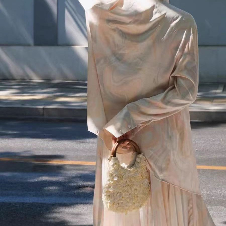 Vintage Handmade Natural Shell Shoulder Bag/Women's Bag