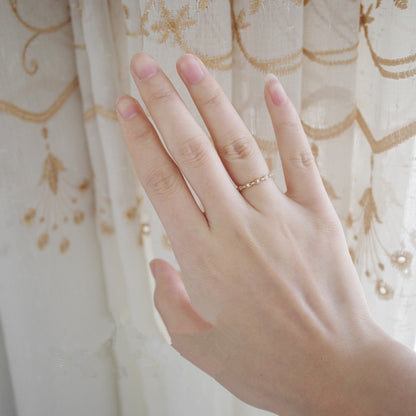 Zircon Ring for Sensitive Skin