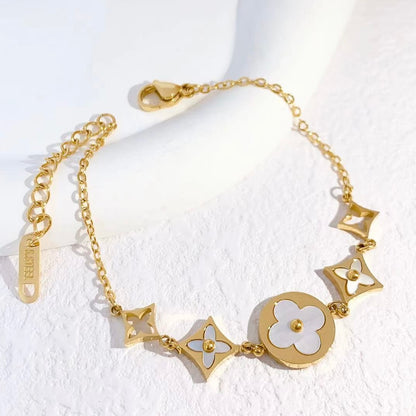 4 Colors Stainless Steel Star Bracelet