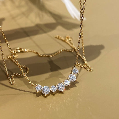 Best Hypoallergenic Jewelry Zircon Necklace for Sensitive Skin